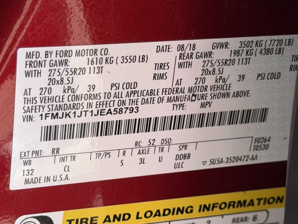 2018 Ford Expedition Max XLT