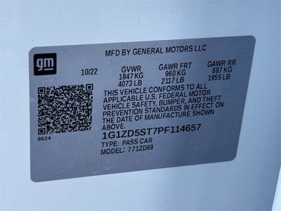 2023 Chevrolet Malibu LT 1LT