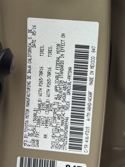 2016 Toyota Tacoma TRD Off-Road