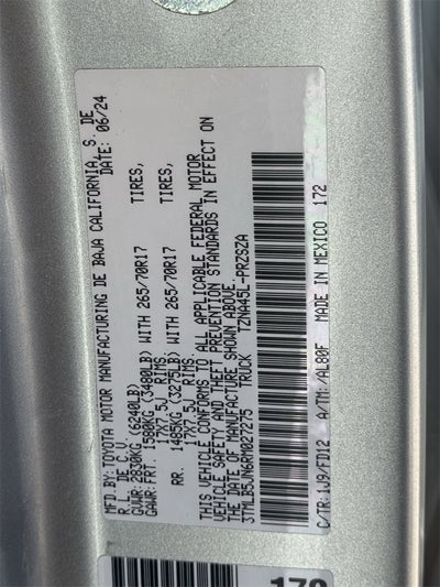 2024 Toyota Tacoma TRD Off-Road