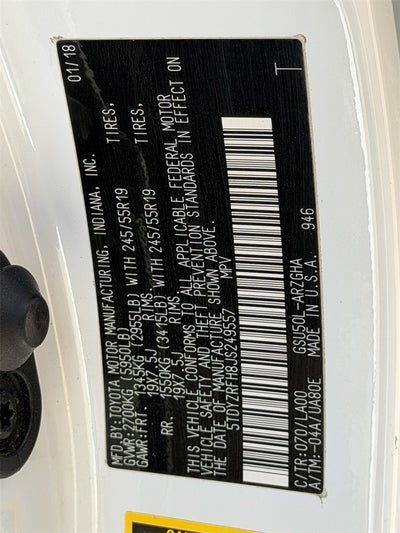 2018 Toyota Highlander Limited