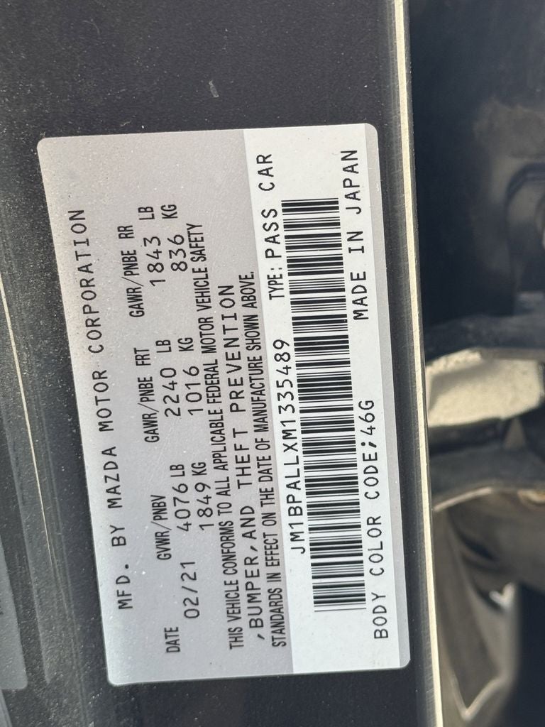 2021 Mazda Mazda3 Preferred