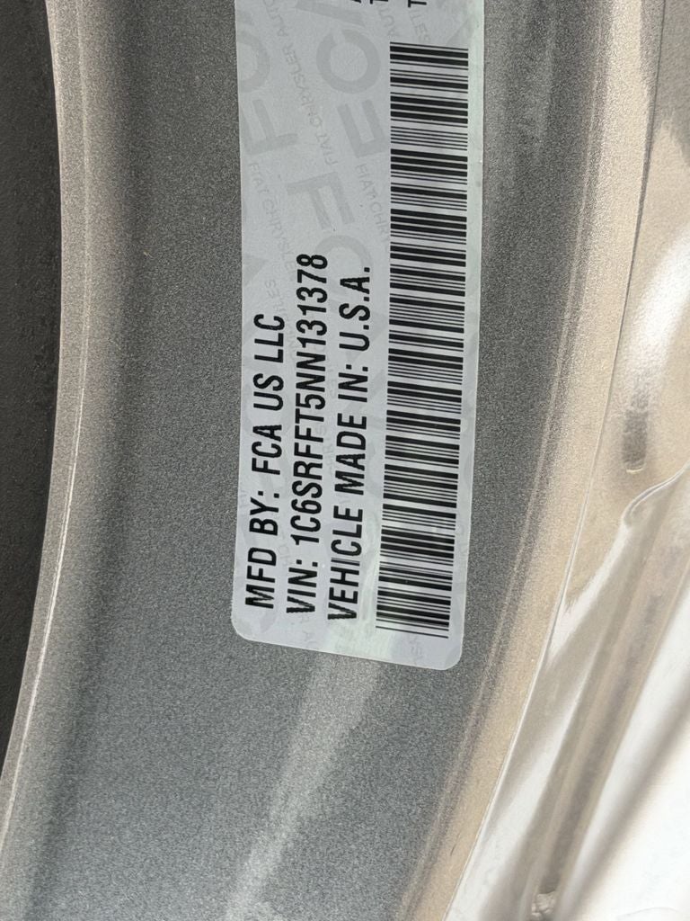 2022 RAM 1500 Big Horn Crew Cab 4x4 5'7' Box