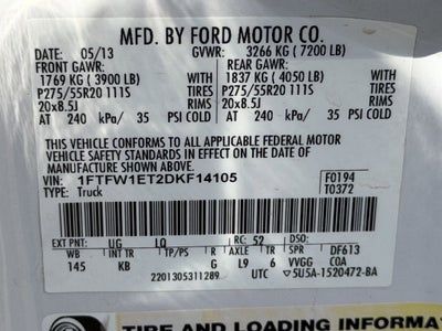 2013 Ford F-150 King Ranch