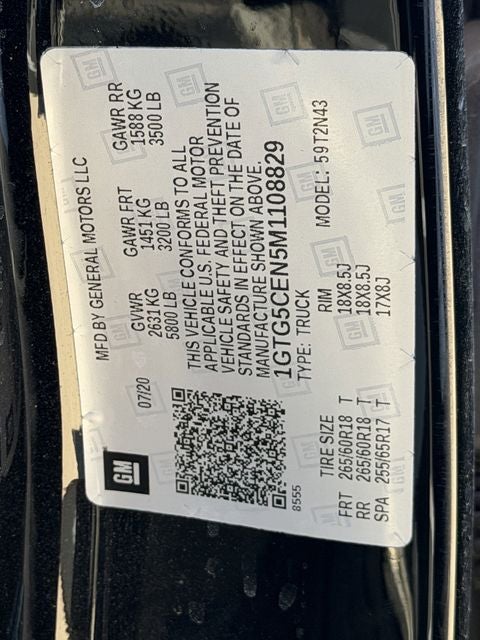 2021 GMC Canyon Elevation