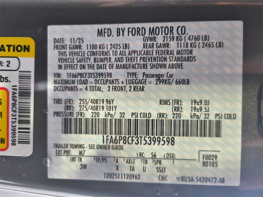 2026 Ford Mustang GT Premium