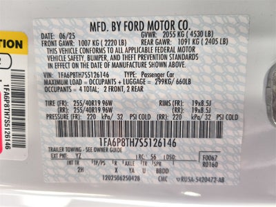 2025 Ford Mustang EcoBoost