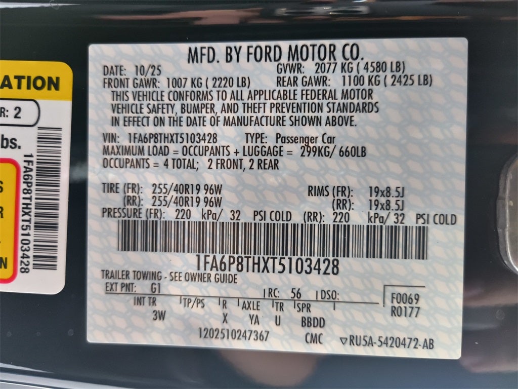 2026 Ford Mustang EcoBoost Premium