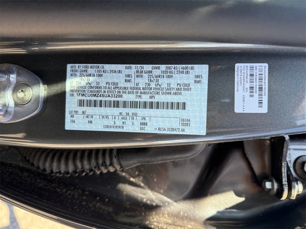 2025 Ford Escape Hybrid ST-Line