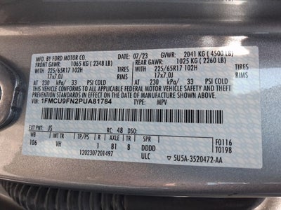 2023 Ford Escape Base