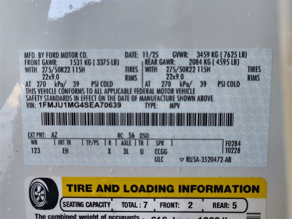 2025 Ford Expedition Platinum