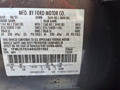 2025 Ford Explorer ST-Line