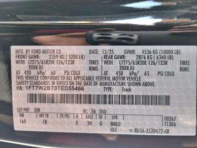 2026 Ford F-250SD Platinum