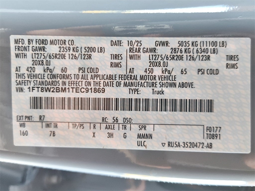 2026 Ford F-250SD Platinum