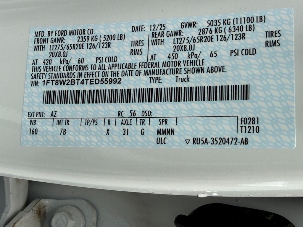 2026 Ford F-250SD Platinum
