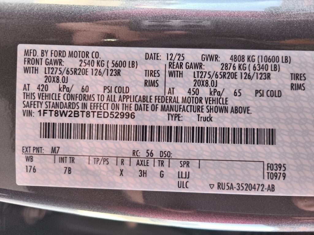 2026 Ford F-250SD Platinum