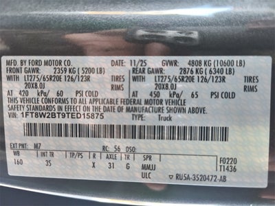 2026 Ford F-250SD XLT