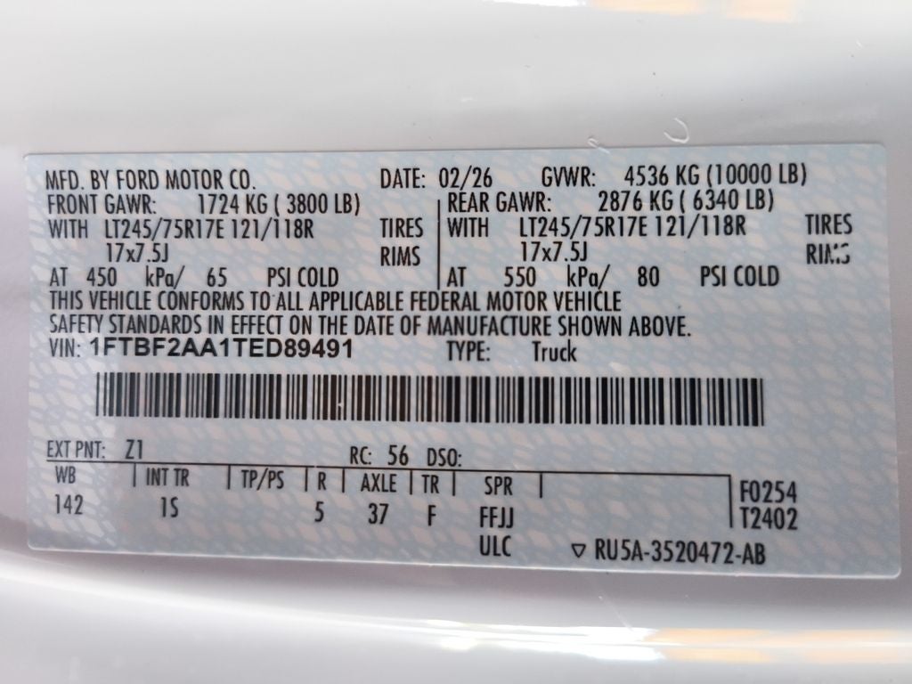 2026 Ford F-250SD XL