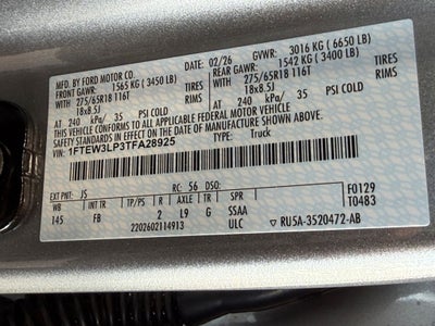 2026 Ford F-150 XLT