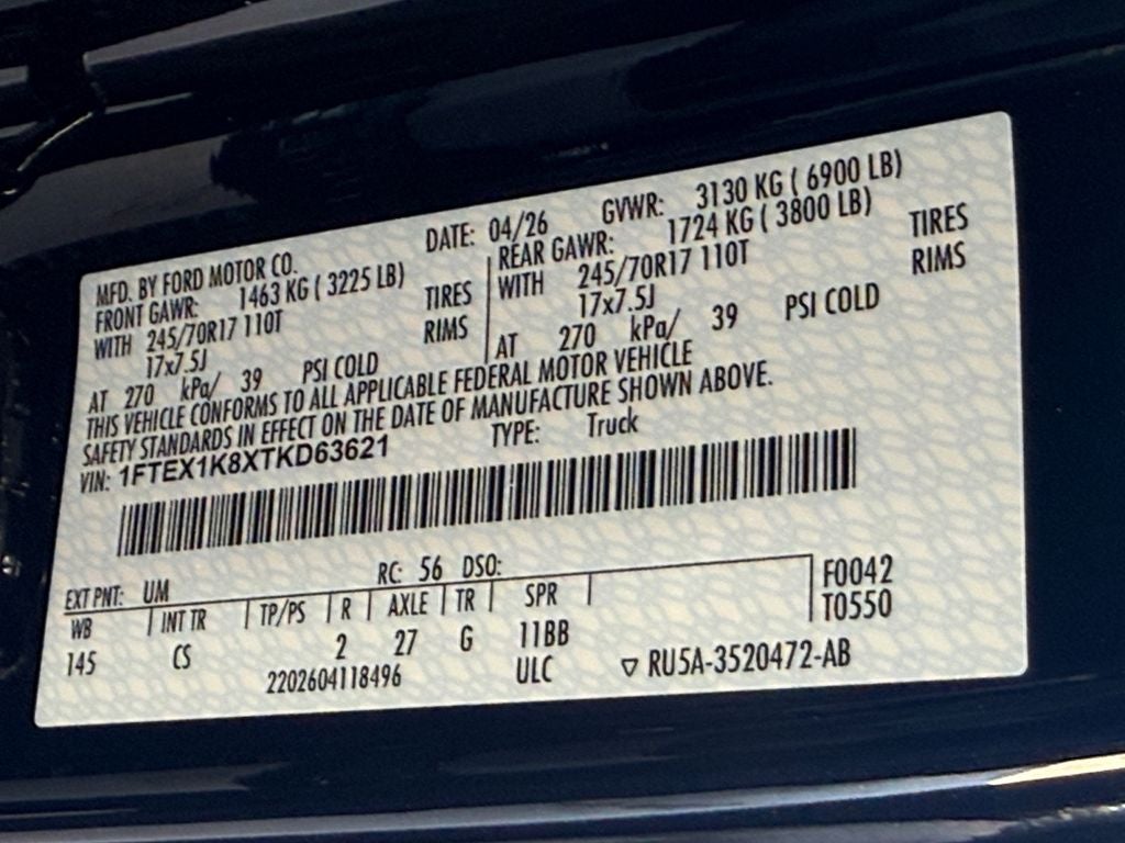 2026 Ford F-150 XL