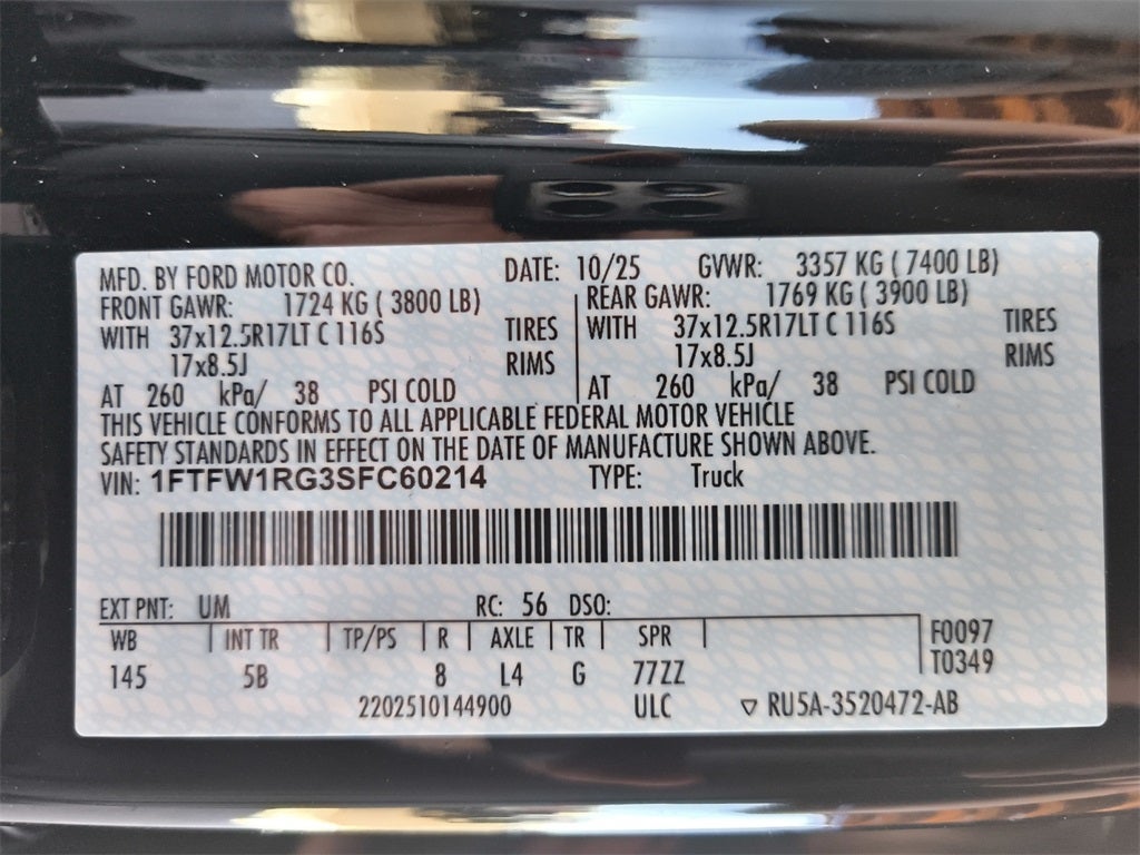 2025 Ford F-150 Raptor