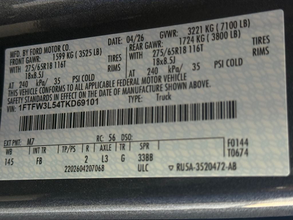 2026 Ford F-150 XLT
