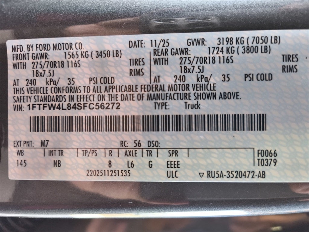 2025 Ford F-150 Tremor