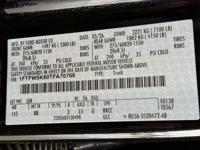 2026 Ford F-150 Lariat