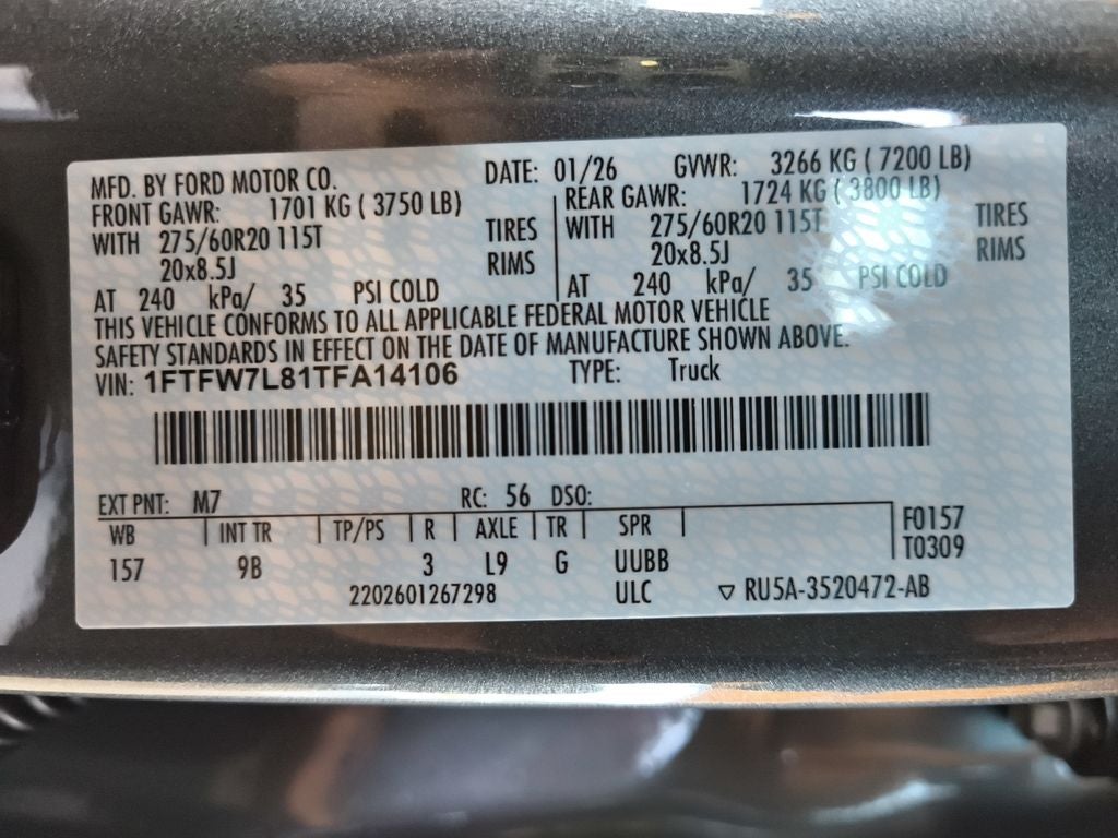 2026 Ford F-150 Platinum
