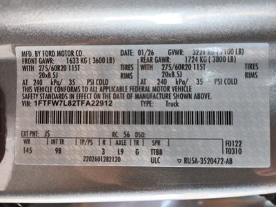 2026 Ford F-150 Platinum