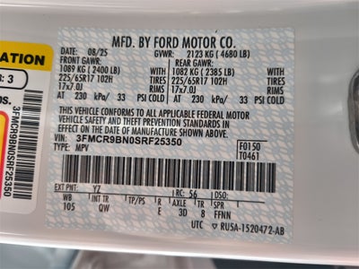 2025 Ford Bronco Sport Big Bend