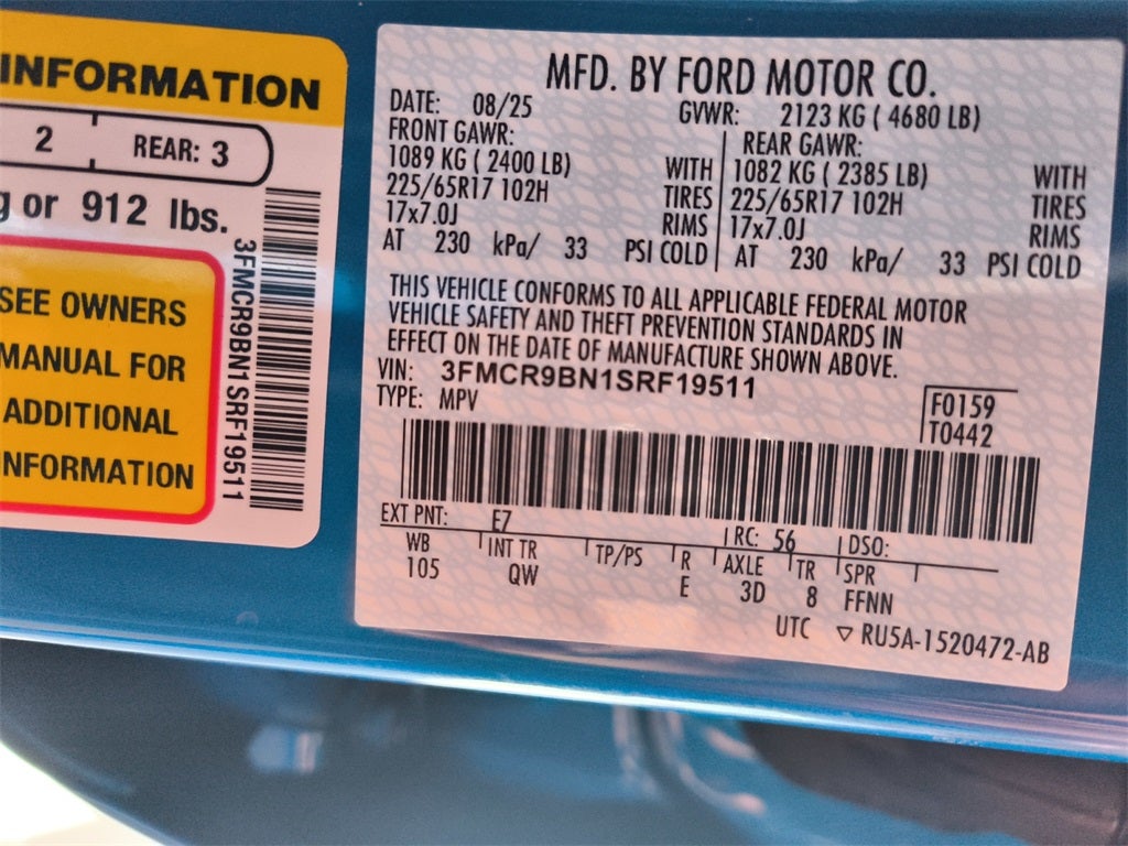 2025 Ford Bronco Sport Big Bend