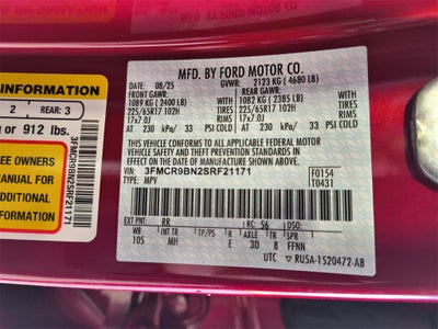 2025 Ford Bronco Sport Big Bend