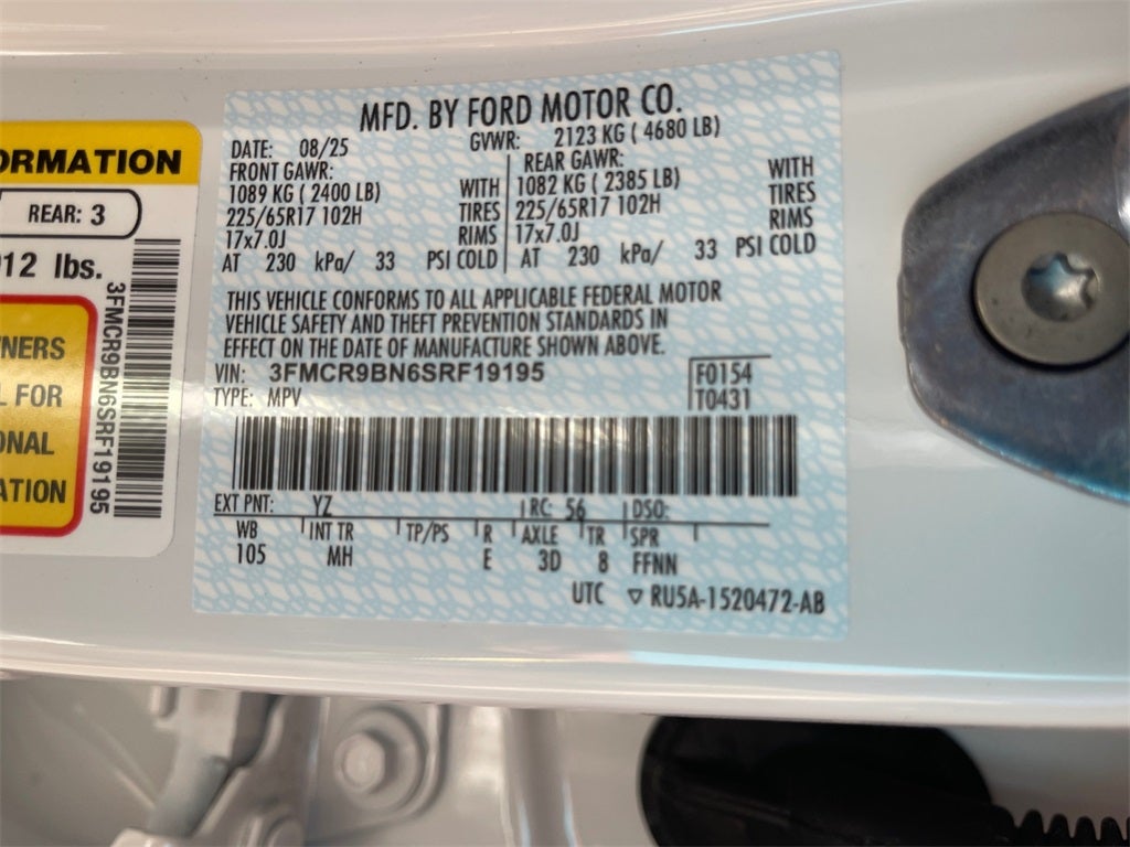 2025 Ford Bronco Sport Big Bend