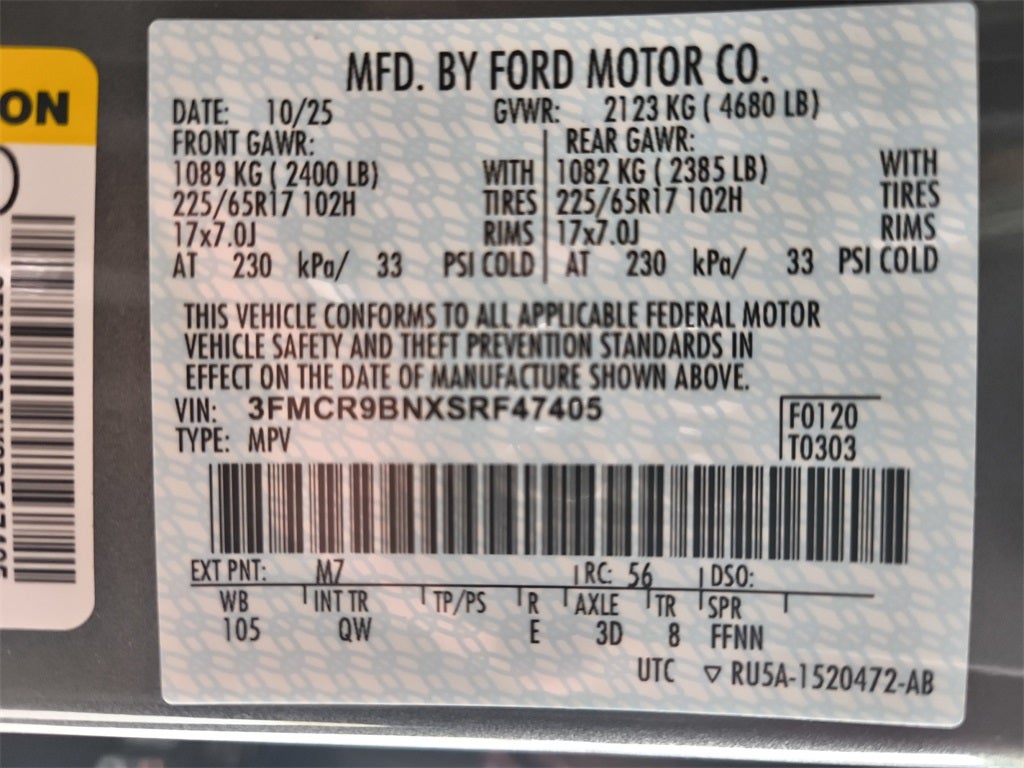 2025 Ford Bronco Sport Big Bend