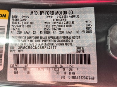 2025 Ford Bronco Sport Outer Banks