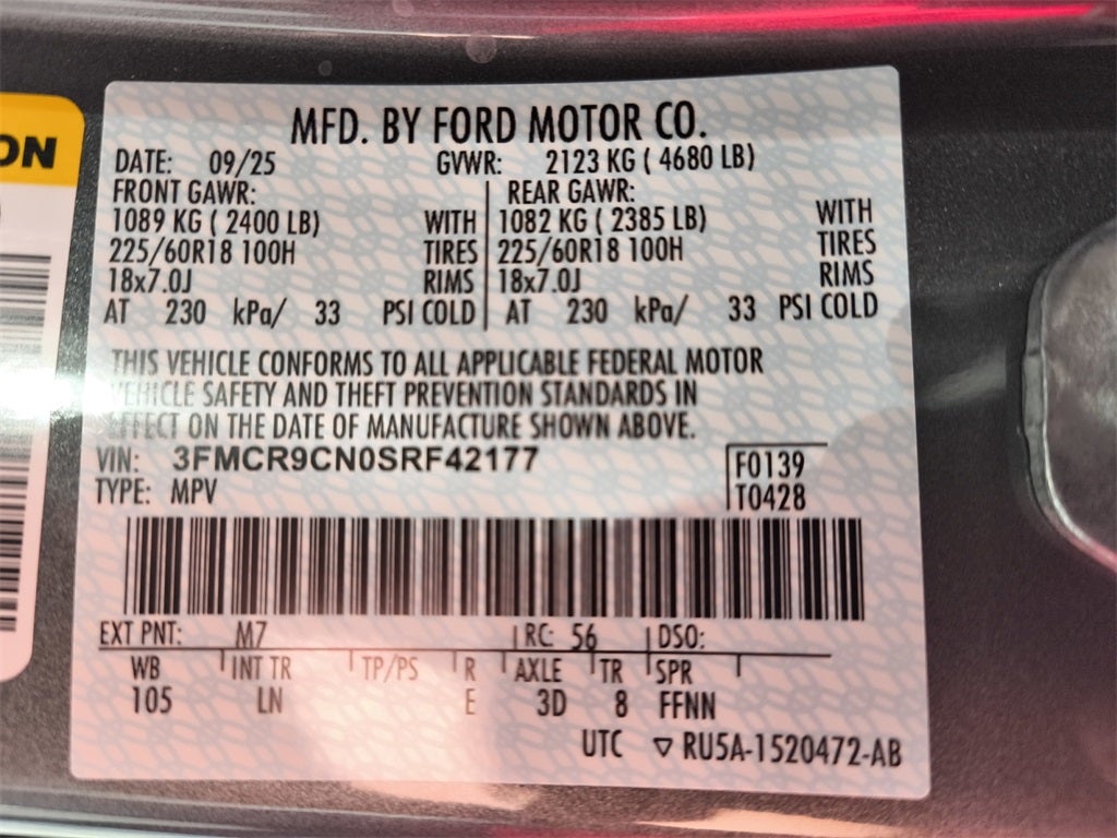 2025 Ford Bronco Sport Outer Banks