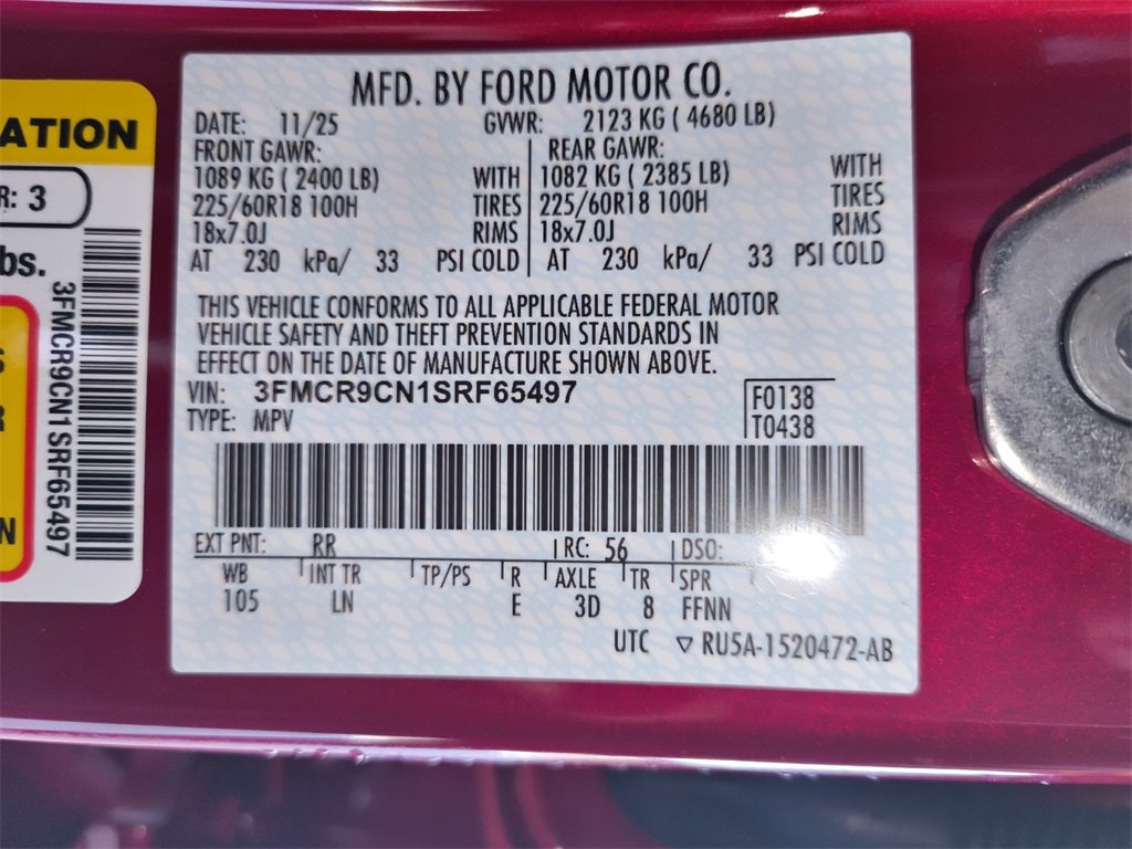 2025 Ford Bronco Sport Outer Banks