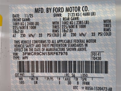 2025 Ford Bronco Sport Outer Banks