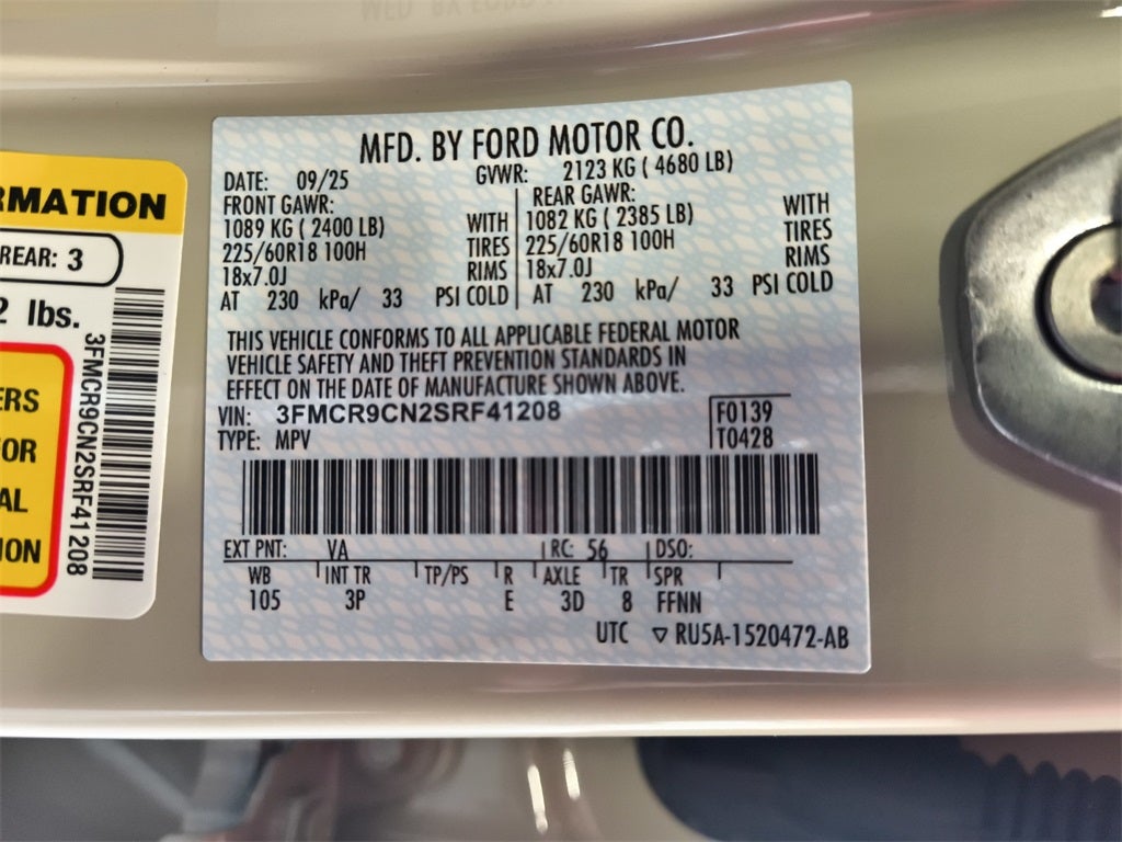 2025 Ford Bronco Sport Outer Banks