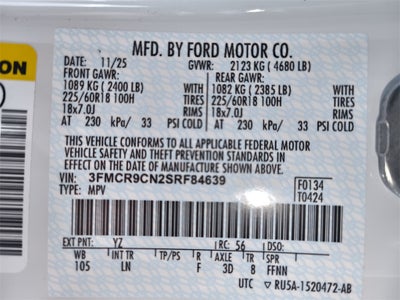 2025 Ford Bronco Sport Outer Banks