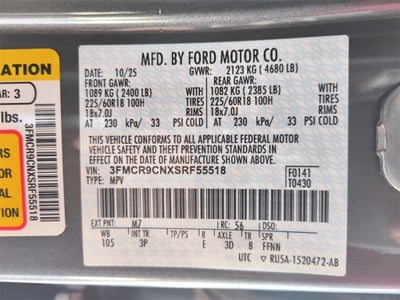 2025 Ford Bronco Sport Outer Banks