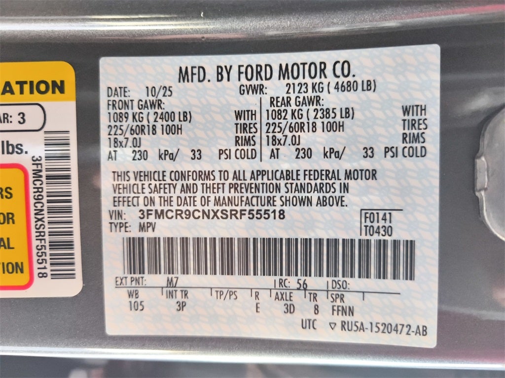 2025 Ford Bronco Sport Outer Banks