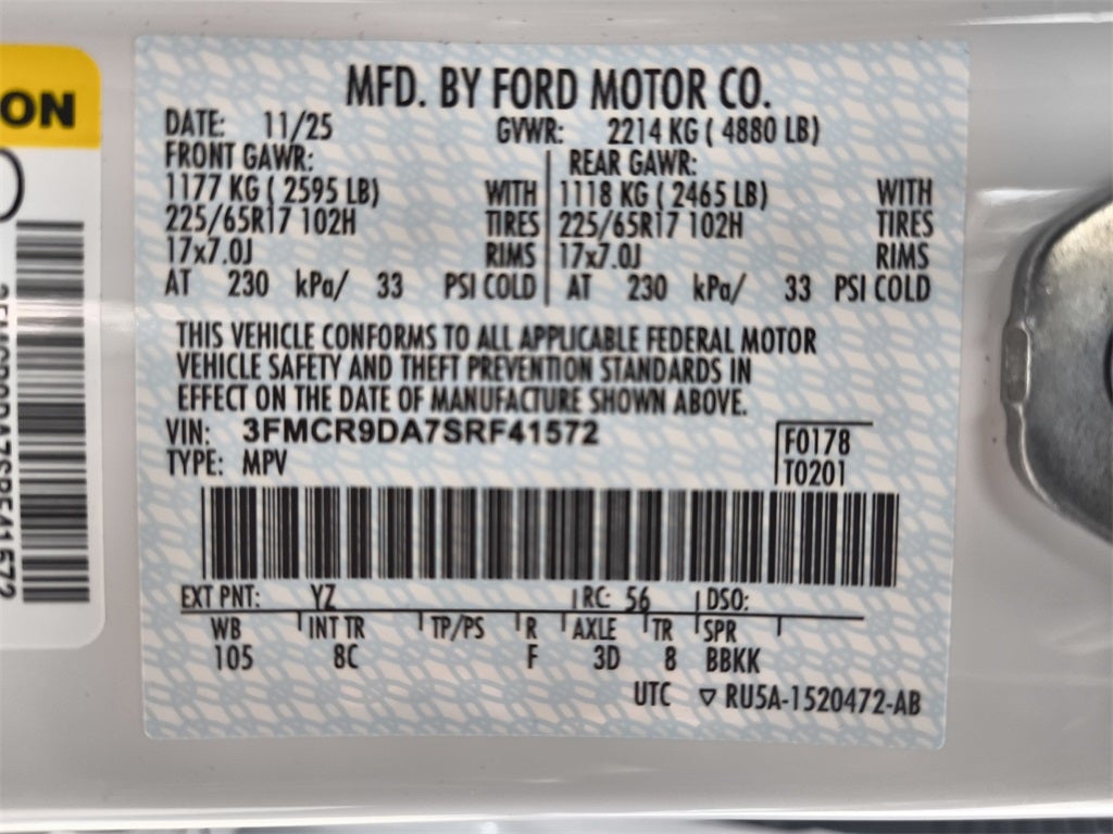 2025 Ford Bronco Sport Badlands