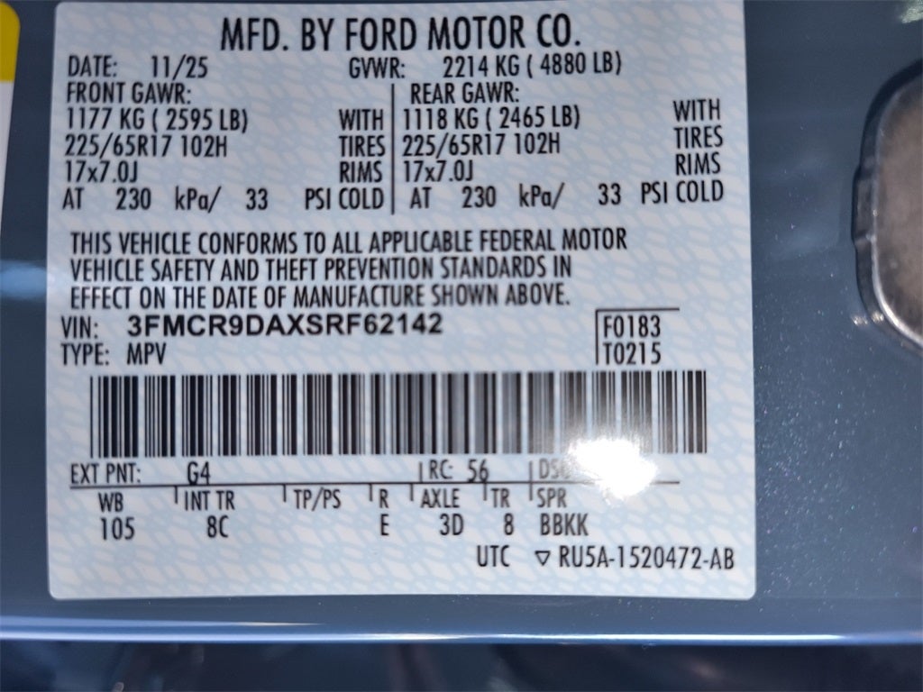 2025 Ford Bronco Sport Badlands