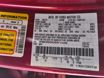 2025 Ford Bronco Sport Heritage