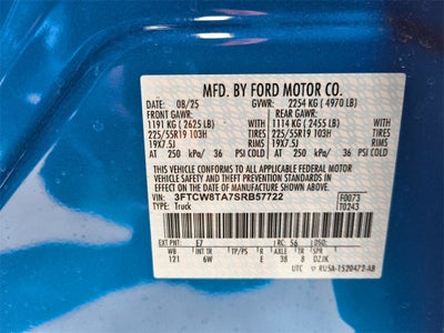 2025 Ford Maverick Lobo Standard