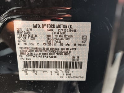 2025 Ford Maverick XLT