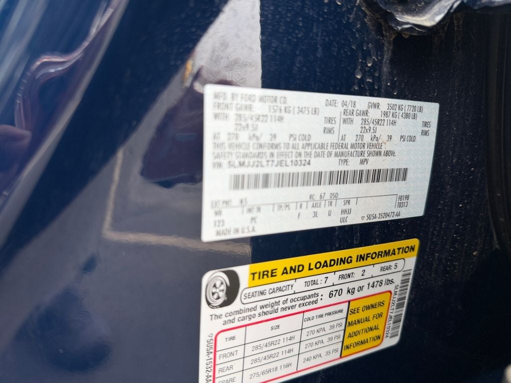 2018 Lincoln Navigator Reserve