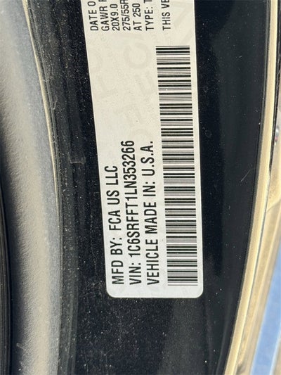 2020 RAM 1500 Big Horn